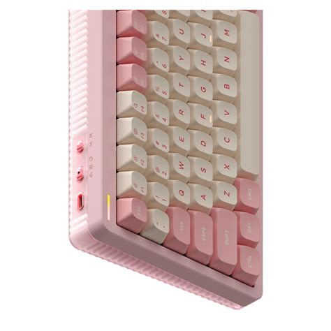 NuPhy Halo75 V2 Hot Swappable RGB Sakura Wireless Mechanical Keyboard Lemon KBNPHA75V2SFLM