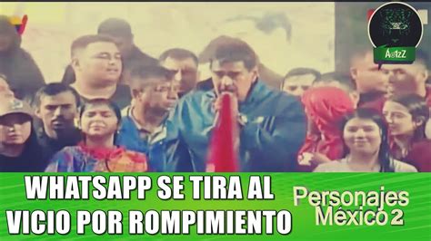 Nicolás Maduro anuncia que rompe relaciones con Whatsapp YouTube