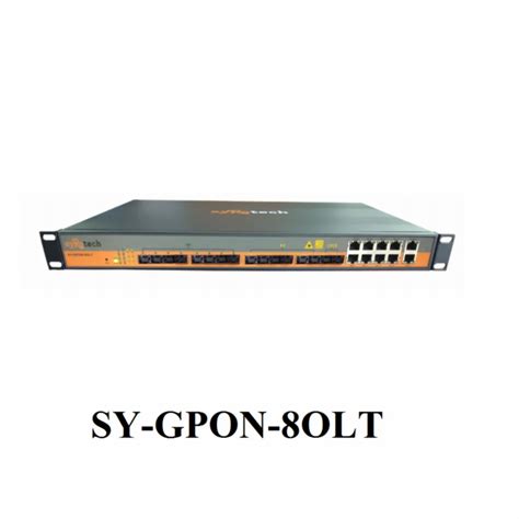 Gpon Olt SYROTECH SY GPON 8OLT 8 Port Fully Load Size 442 5x304x 44