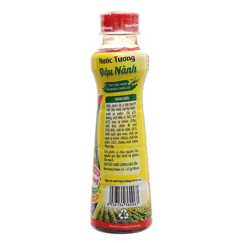 Nước tương đậu nành Nam Dương chai 280 ml – Chuỗi Tạp Hóa Việt - Chuyên ...