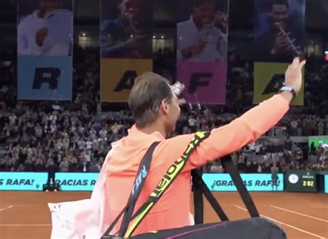 Nadal Despediu Se De Madrid Homenagem E Muitos Aplausos Veja Os V Deos