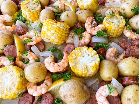 Classic Southern Shrimp Boil On A Sheet Pan Studio