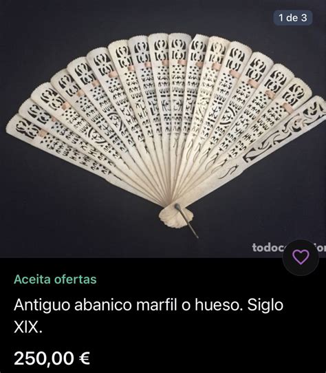 Leque Em Material Nobre Antigo Pernes Olx Portugal