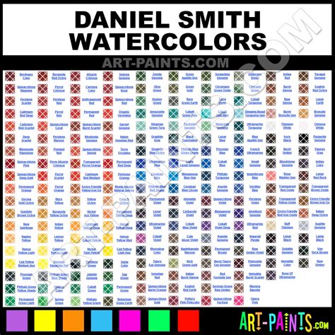 Daniel Smith Watercolor Paint Brands - Daniel Smith Paint Brands ...