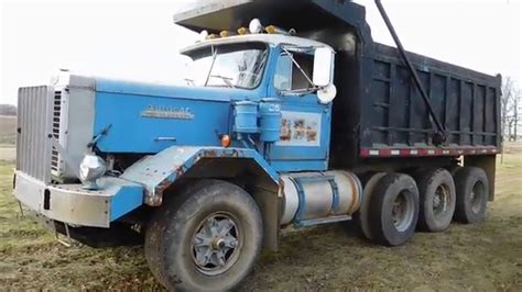 1979 White Autocar Construcktor Dump Truck Youtube