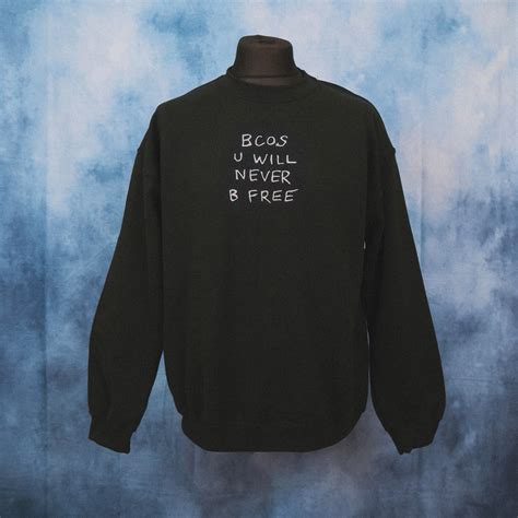 Rex Orange County Bcos U Will Never B Free Unisex Etsy Uk