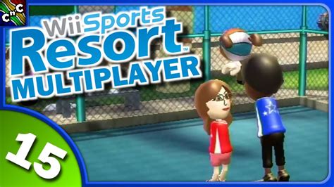 Basketball Pickup Game Wii Sports Resort Multiplayer Gameplay