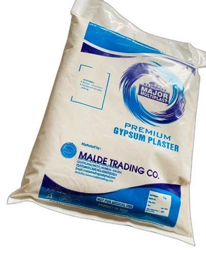 1kg Major Multiplast Premium Gypsum Plaster Grade Standard Super Fine