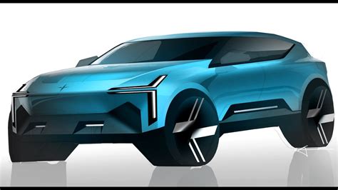 Car Design Sketch Polestar Facelift Youtube