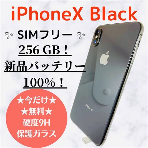 iPhone X Space Gray 256 GB SIMフリー