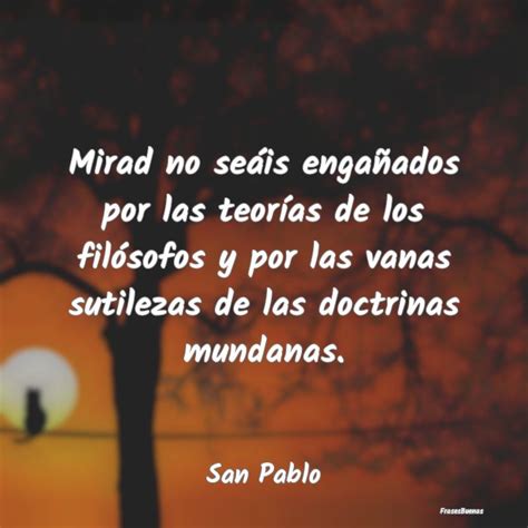 Frases Inspiradoras De San Pablo