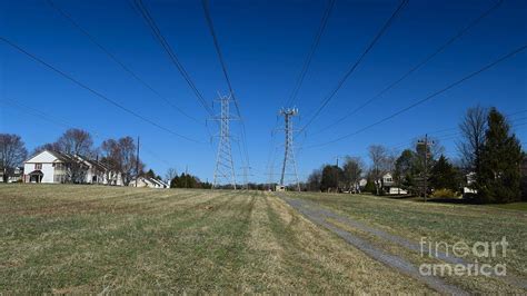 Power Transmission Lines Photograph By Ben Schumin Fine Art America