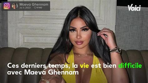 Voici Maeva Ghennam En Larmes Ses L Vres Trop Lourdes Pour Sa