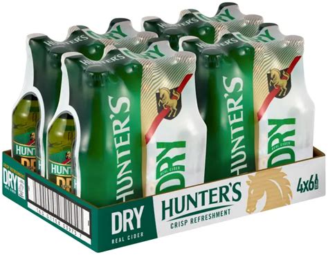 Ultra LiquorsHUNTERS DRY NRB 330ML X 24