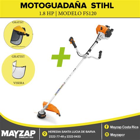 Motoguada A Stihl Modelo Fs Mayzap Tornillos Y Herramientas