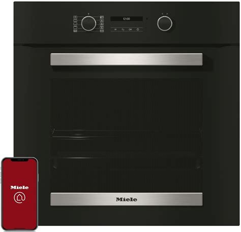 MIELE H 2465 B Elektryczny Czarno Stalowy A Piekarnik Niskie Ceny I