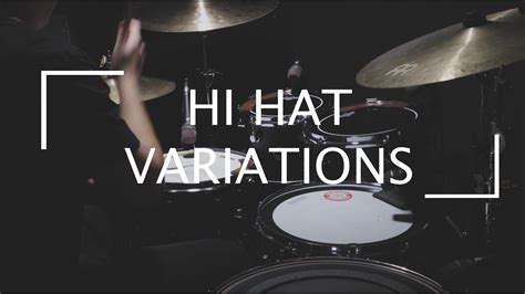 Hi Hat Variations Drum Lesson Youtube