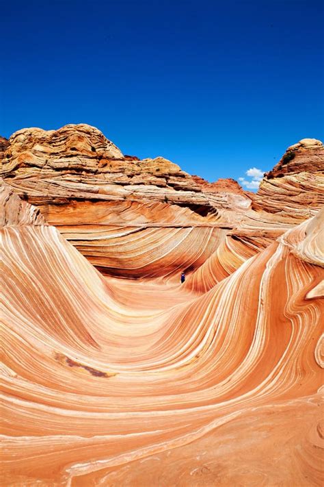 The Wave Coyote Buttes South Stock Image Image Of America