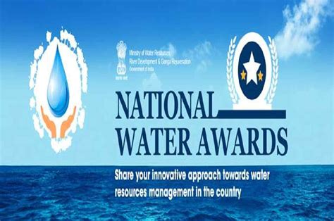 4th National Water Award To Be Distributed On June 17