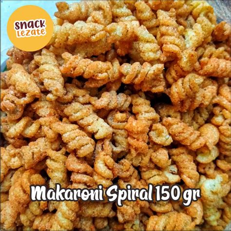 Jual Makroni Spiral Pedas Balado Gr Makaroni Spiral Makaroni Ulir