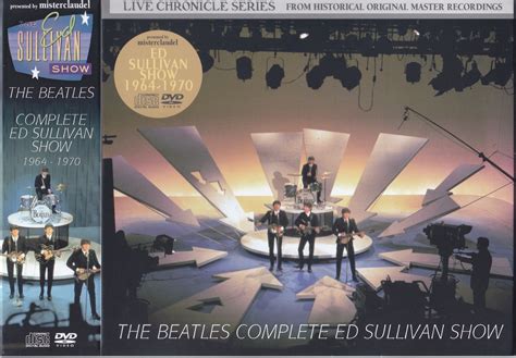 Beatles Complete Ed Sullivan Show Cd Dvd Wx Tickets