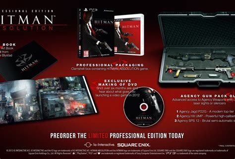 Square Enix Announces Hitman Absolution Professional Edition Just