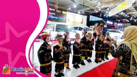 Presiden Jokowi Buka Pameran Iims Disambut Anak Anak Berbusana