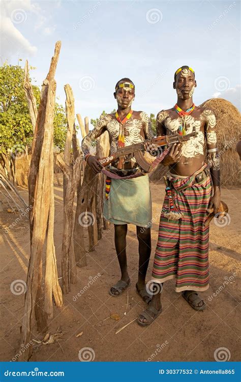 African Tribal Man Body