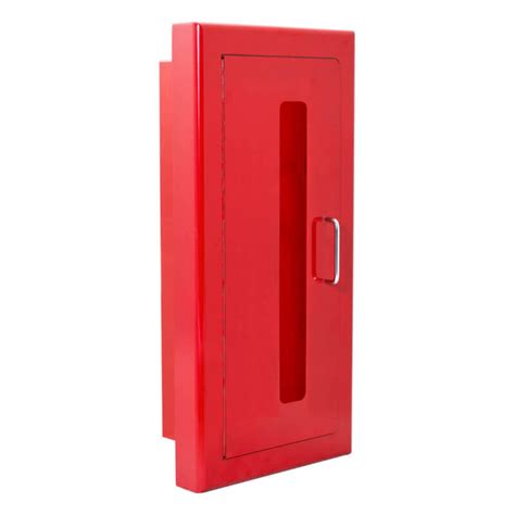 118 Mr Murano Radius Series Semi Recessed 10 Lb Fire Extinguisher Cabinet With Vertical Duo