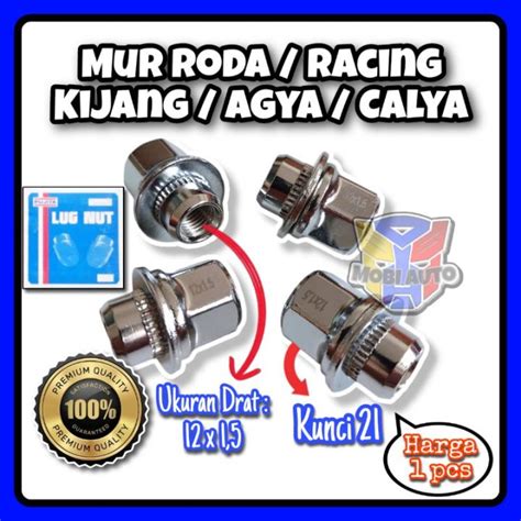 Mur Racing Kijang Mur Roda Pendek X Mobil Agya Calya Lazada