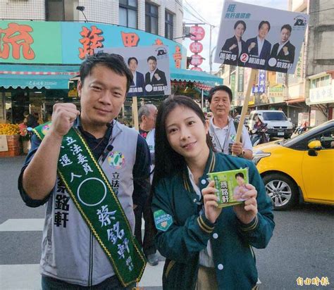 雞排 民進黨南投縣第1選區立委參選人蔡銘軒上午至草屯鎮大觀市場掃街 Fanclub