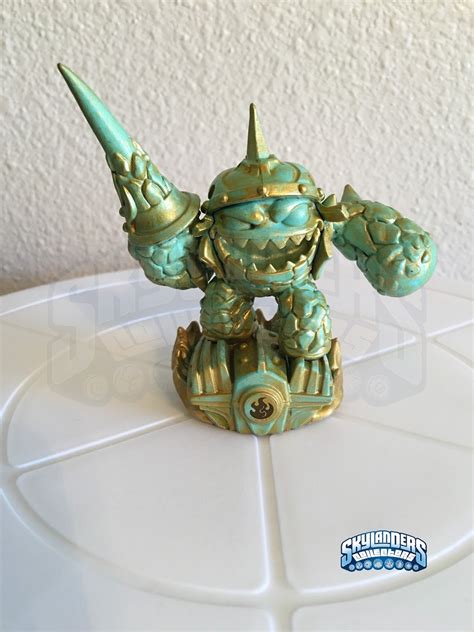 Skylanders Collectors Patina Lava Lance Eruptor