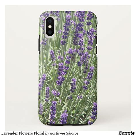 Purple Lavender Flowers Floral Case Mate Iphone Case Zazzle Floral Iphone Floral Iphone