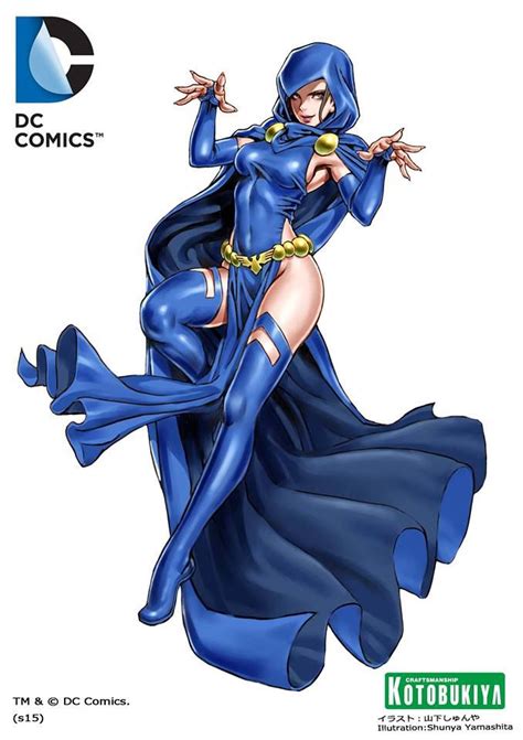 KOTOBUKIYA DC Comics Raven Bishoujo Statue NUEVA SELLADA Logan Store