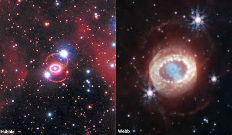 James Webb and Hubble release photos of Supernova 1987A - TechBreak