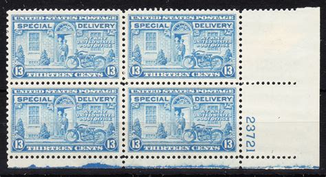 MOstamps US Scott E17 Mint OG NH Plate Block Of 4 Lot HS E821