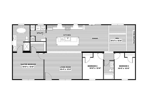 Clayton Isabella Double Wide 3 Bedroom 2 Bathroom Mobile Home