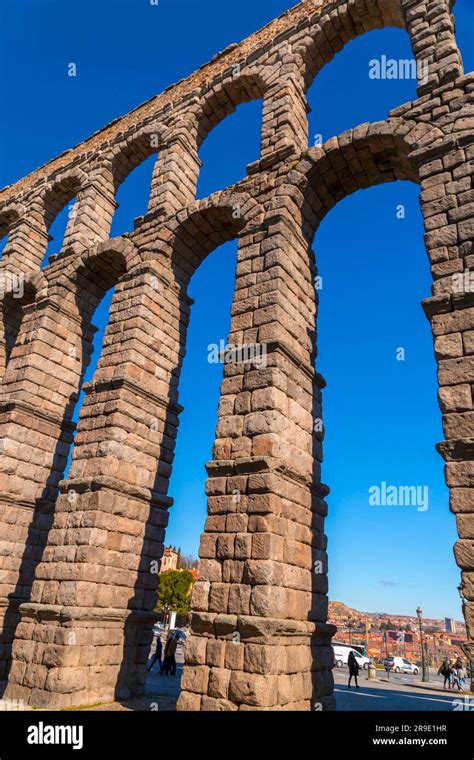 S Govie Espagne F Vrier L Ancien Aqueduc Romain De S Govie