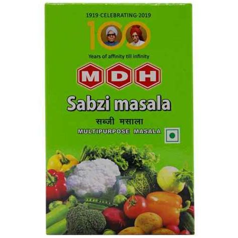 Buy Subji Masala Mdh Gm Indiaco Quicklly