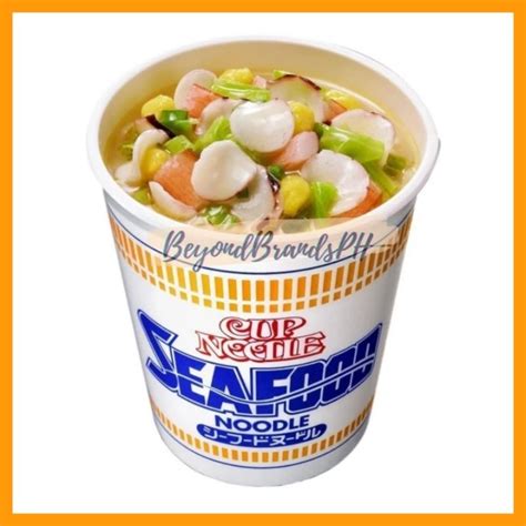 Nissin Seafood Cup Noodles 75g Shopee Philippines