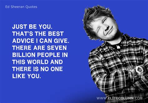 25 Ed Sheeran Quotes That Will Motivate You (2023) | EliteColumn