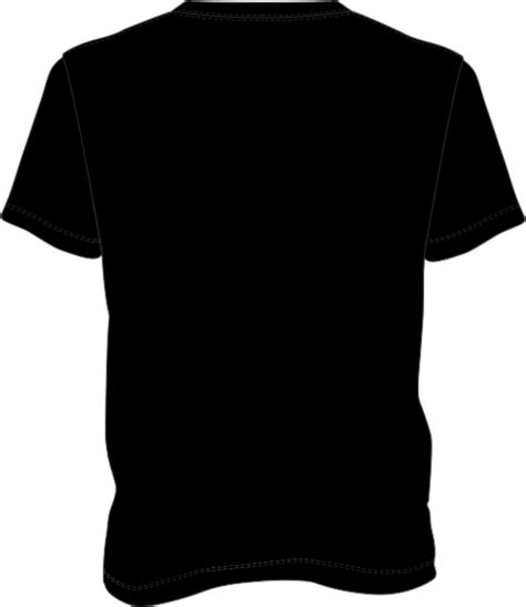 T Shirt Back Clipart Best