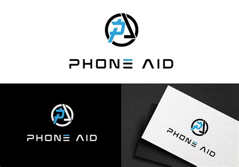 Modern Professional Smartphone Logo Design For Phone Aid By