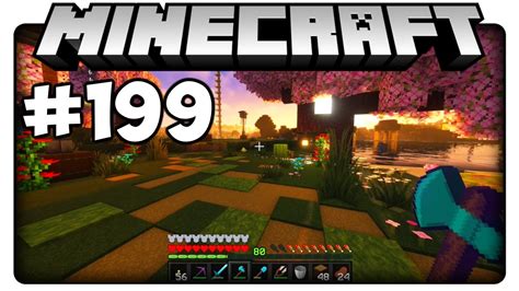 Let S Play Minecraft 199 Unser Sumpf Kirsch Biom Terraforming