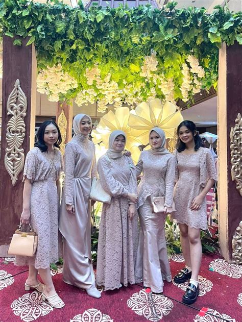 Bridemaids Dresses Hijab Bridesmaid Hijab Outfit Kondangan Kebaya