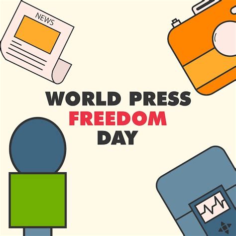 Premium Vector World Press Freedom Day