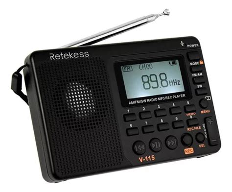 Retekess V Receptor De Radio Multibanda Fm Am Sw Cuotas Sin