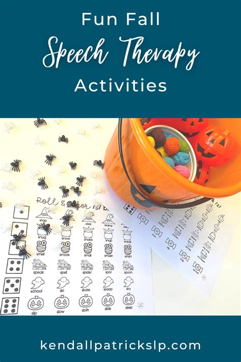 How To Use Fun Free Fall Speech Therapy Activities With Your