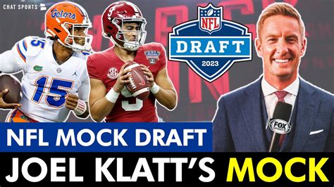 Joel Klatt 2023 Nfl Mock Draft With Trades Fox Sports First Round