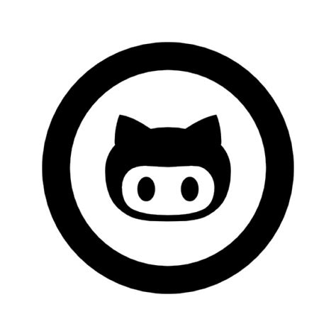 Github Icon White #5870 - Free Icons Library